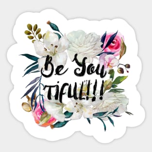 Floral beauty Sticker